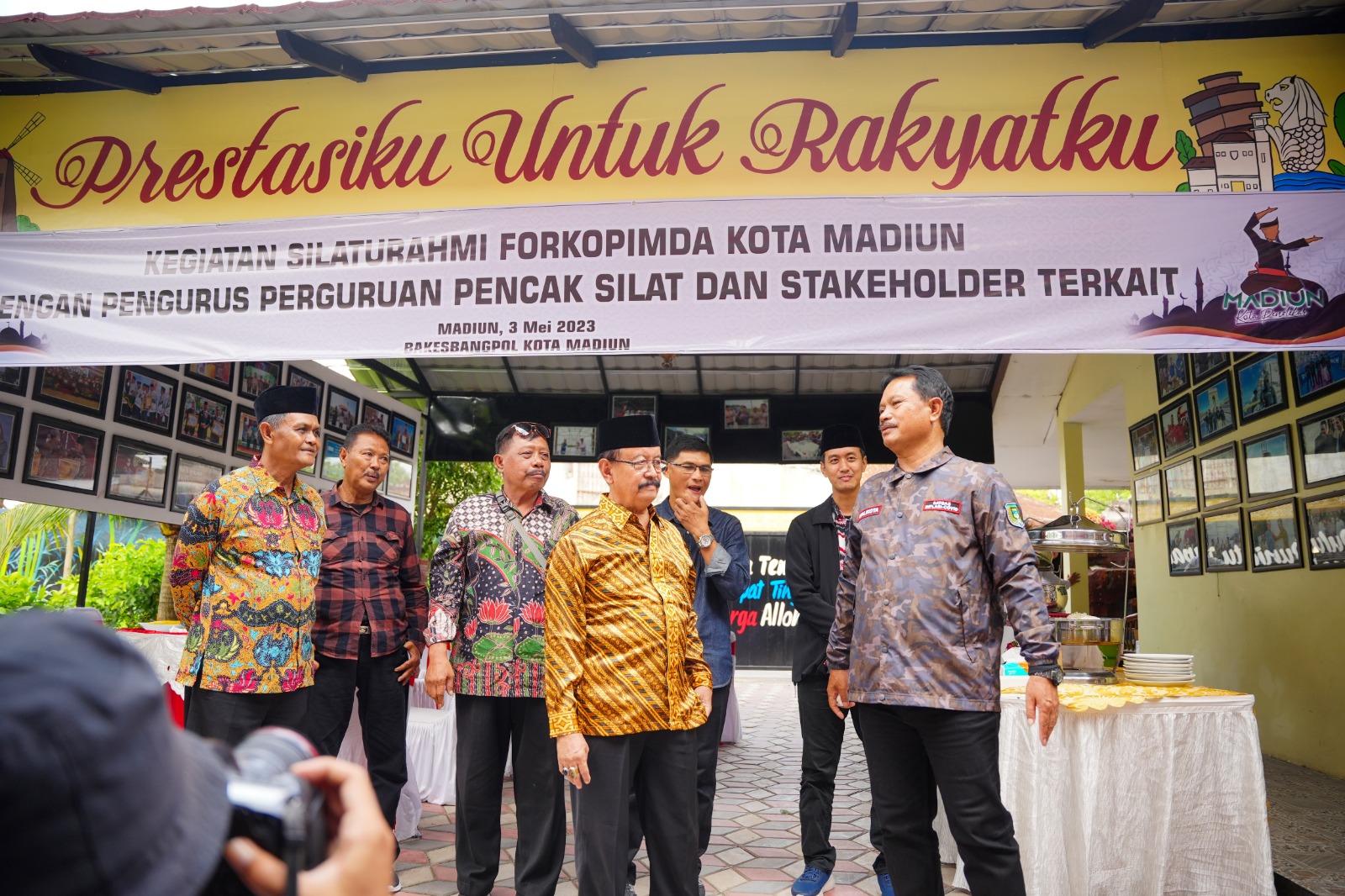 Silaturahmi dengan Perguruan Pencak Silat, Wali Kota Ingin Kemas Pencak Silat dalam Paket Wisata