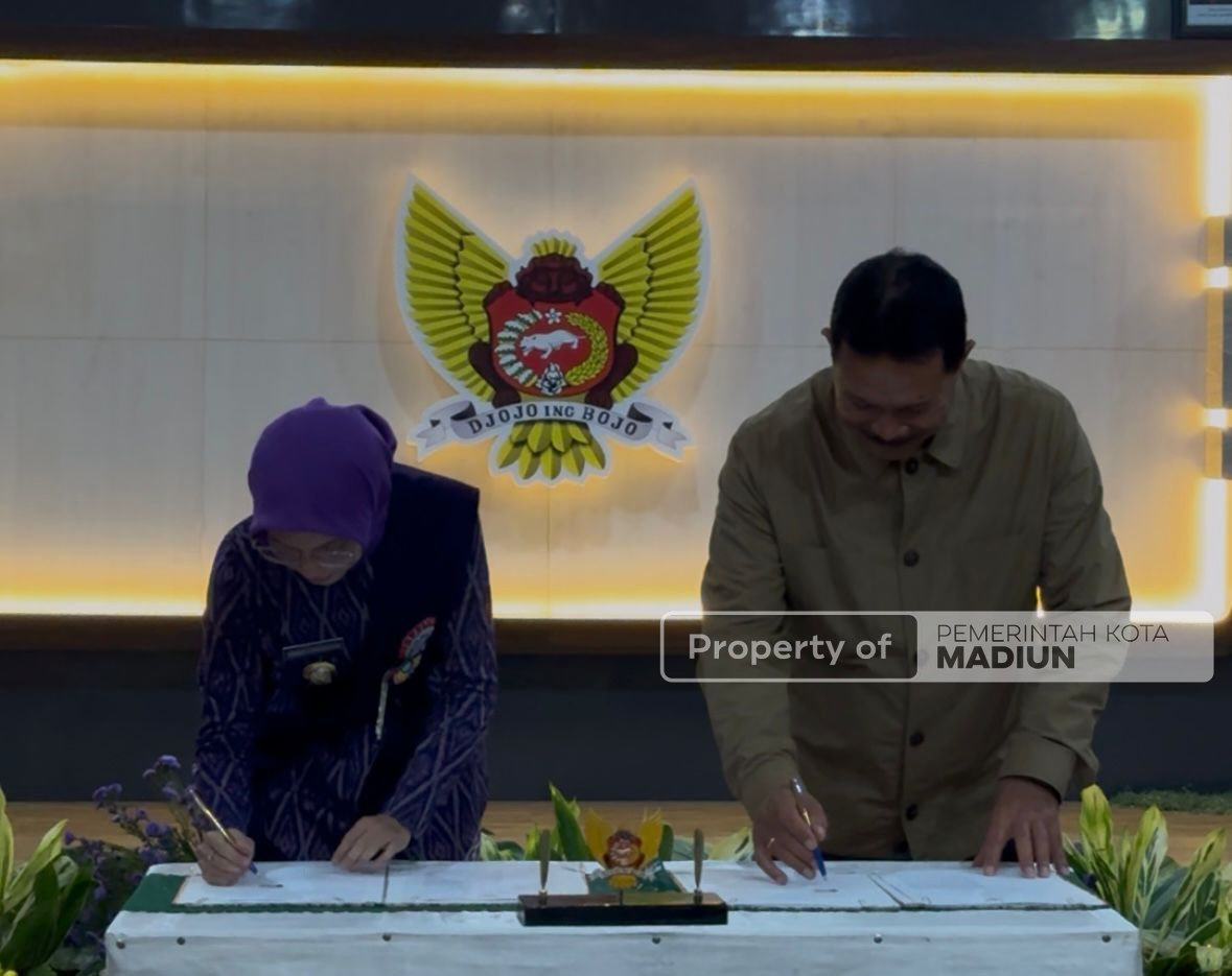 Teken Kesepakatan Kerja Sama Antardaerah, Kota Madiun-Kota Kediri Perkuat Pembangunan Strategis