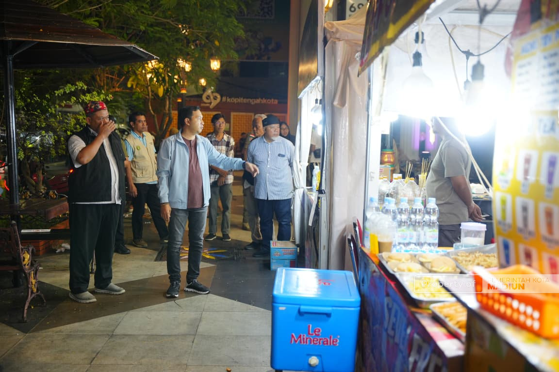 Sidak PSC, Plt Wali Kota Madiun Tegaskan UMKM Wajib Kelola Sampah