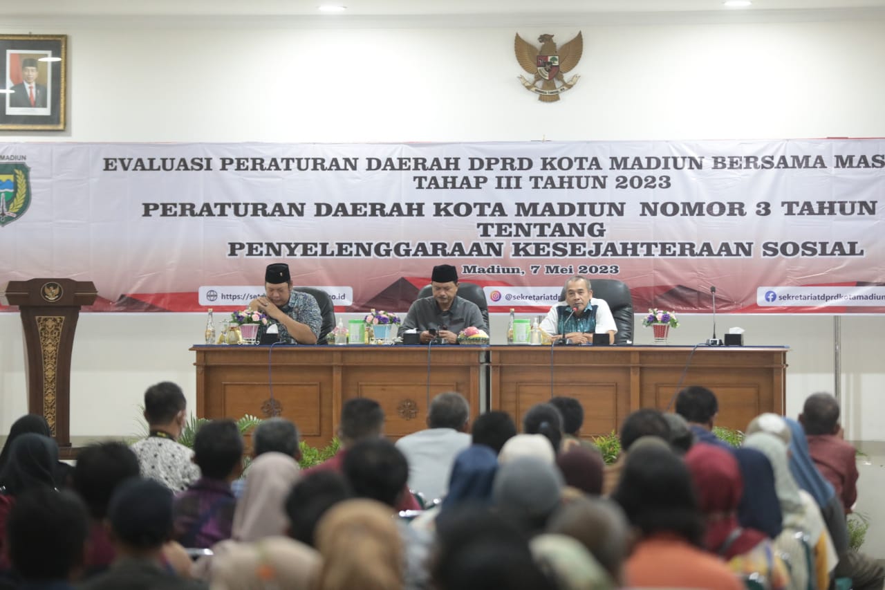 Evaluasi Perda 3/2017, Wali Kota-Dewan Jaring Saran Masukan Warga Sasaran