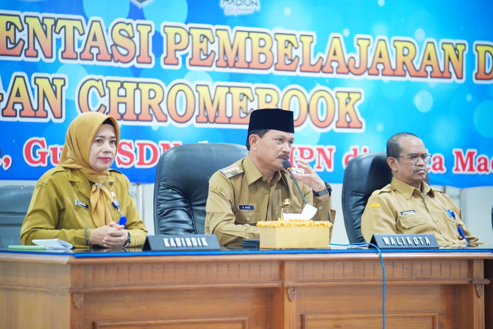Buka Pelatihan Pelatihan Digital dengan Chromebook, Wali Kota: Guru Harus Melek Perubahan