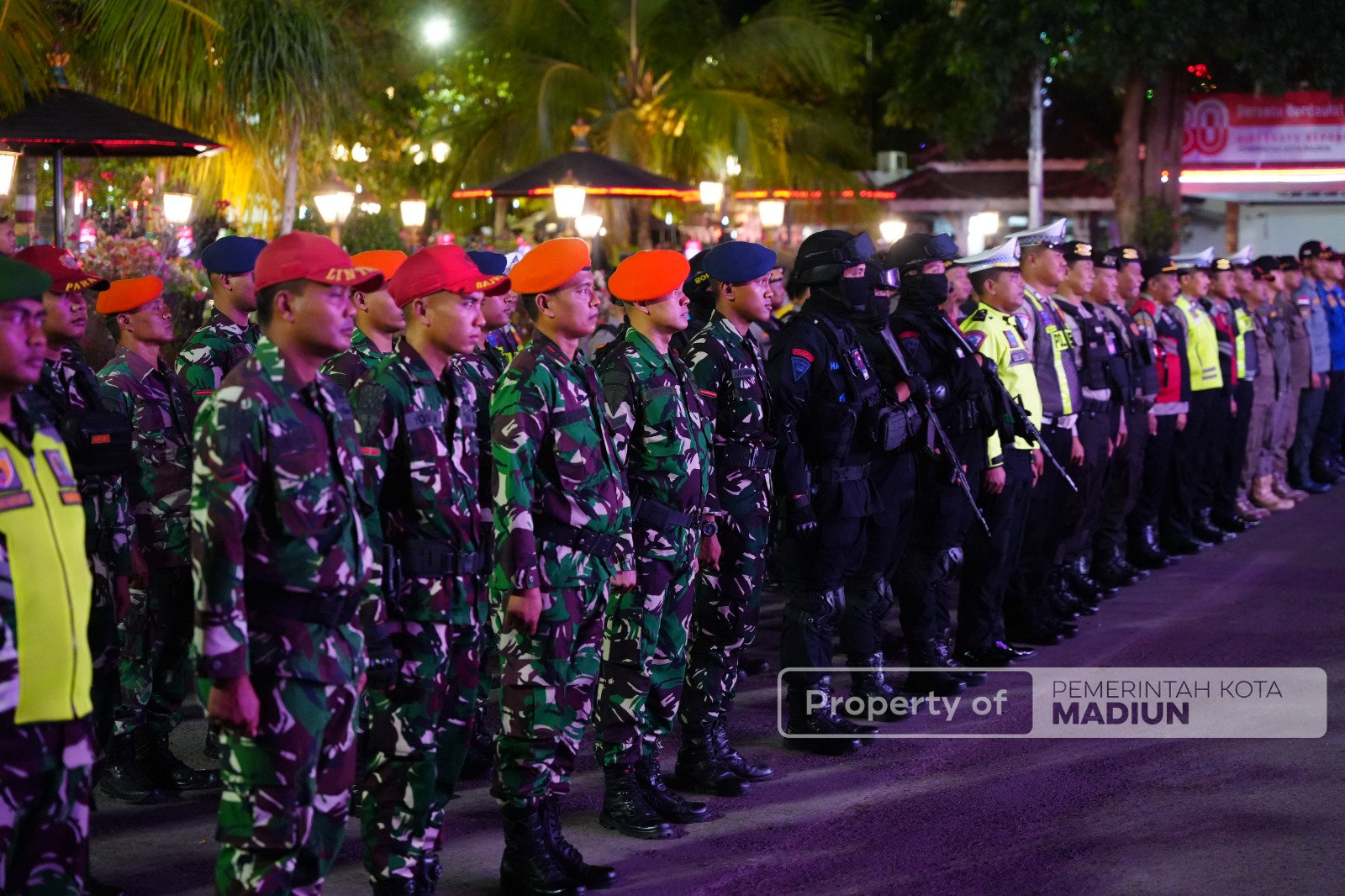 Pimpin Apel Skala Besar, Wali Kota Tegaskan Komitmen Jaga Keamanan dan Ketenteraman Kota