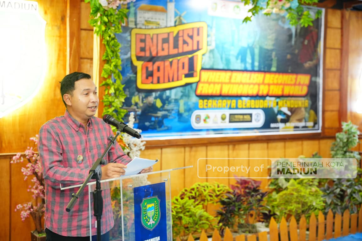 Buka English Camp Kampung Inggris Kelurahan Winongo, Wawali Apresiasi Pelaksana