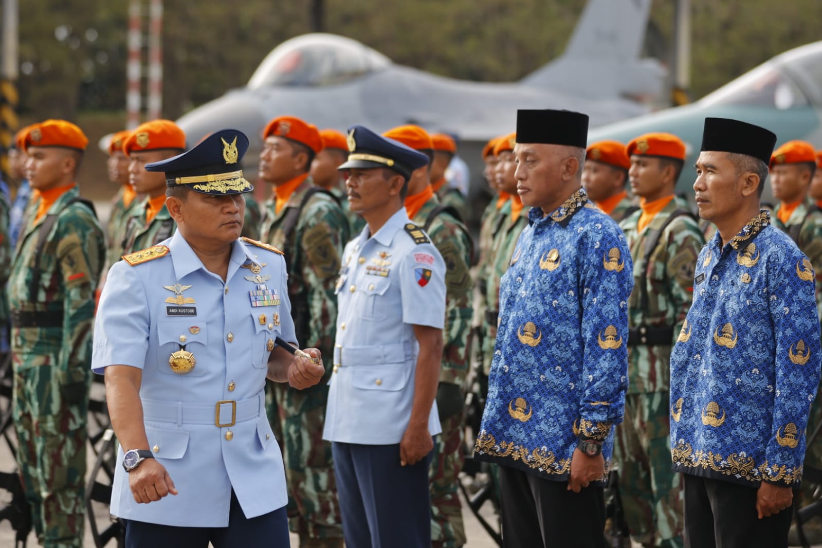 Hadiri Sertijab Danlanud, Wali Kota Harap Sinergi Semakin Kuat Untuk Jaga Kondusifitas Madiun Raya