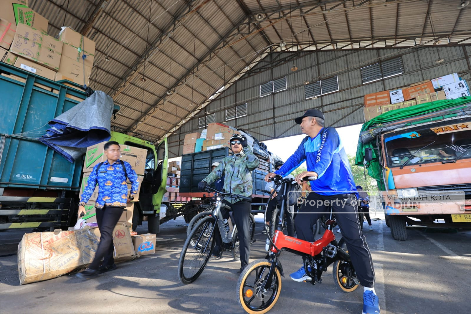 Gowes Cek Fasum, Wali Kota Madiun Berencana Sempurnakan Taman Hutan Kota