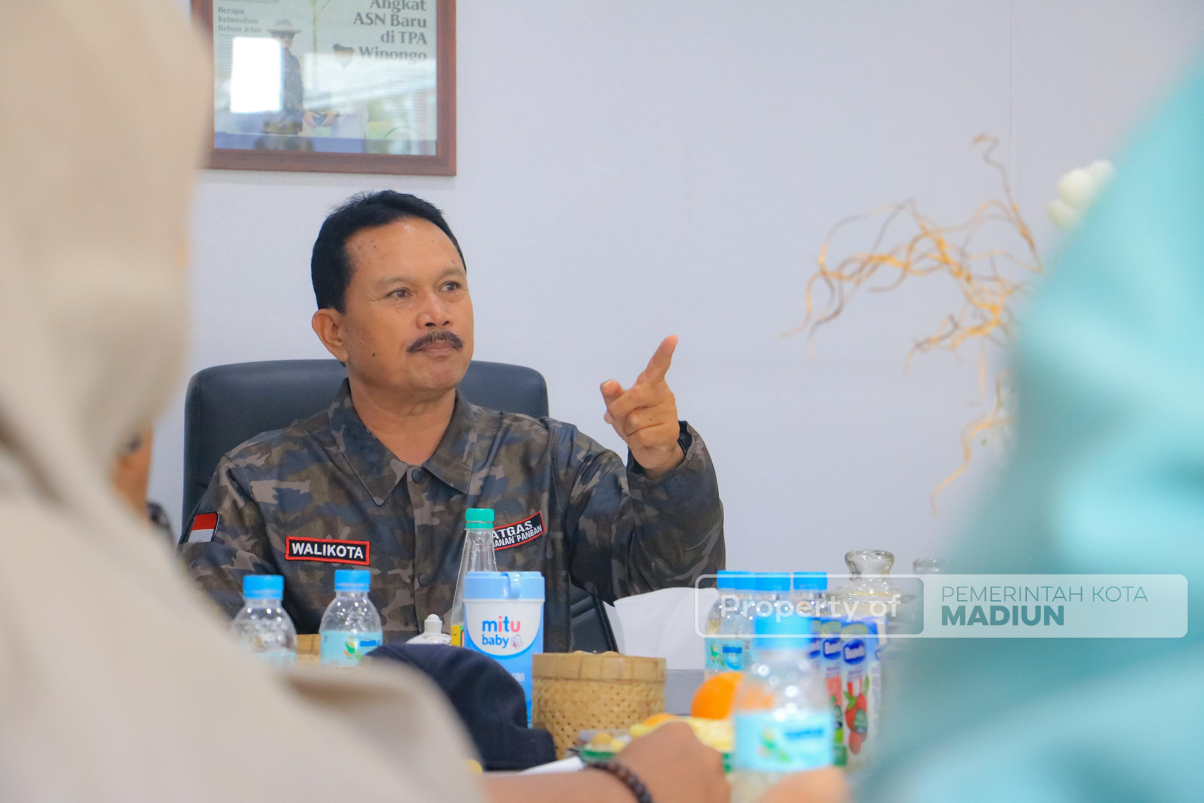 Terima Audiensi BBWSB Solo dan Tim ITS,  Wali Kota Madiun Bahas Pengembangan Kota dan Peningkatan SDM