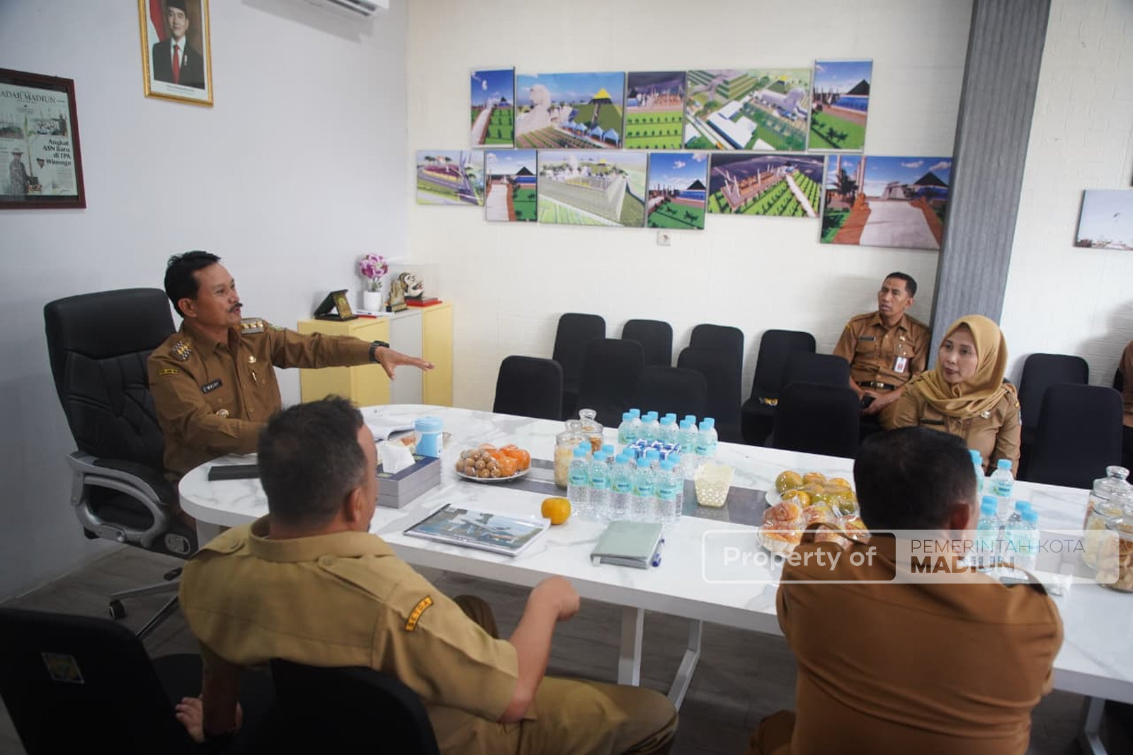 Terima Silaturahmi Wabup Suyatni, Bahas Pembangunan Wisata Kota Madiun-Magetan
