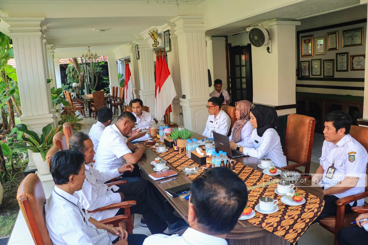 Pimpin Audiensi dengan BPN, Plt Wali Kota Perkuat Sinergi untuk Penataan Aset Daerah