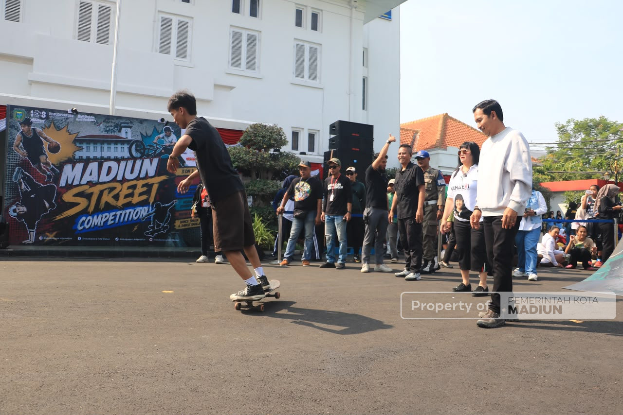 Buka Madiun Street Competition 2026, Plt Wali Kota Perkuat Pembinaan Atlet dan Komunitas Street Sport