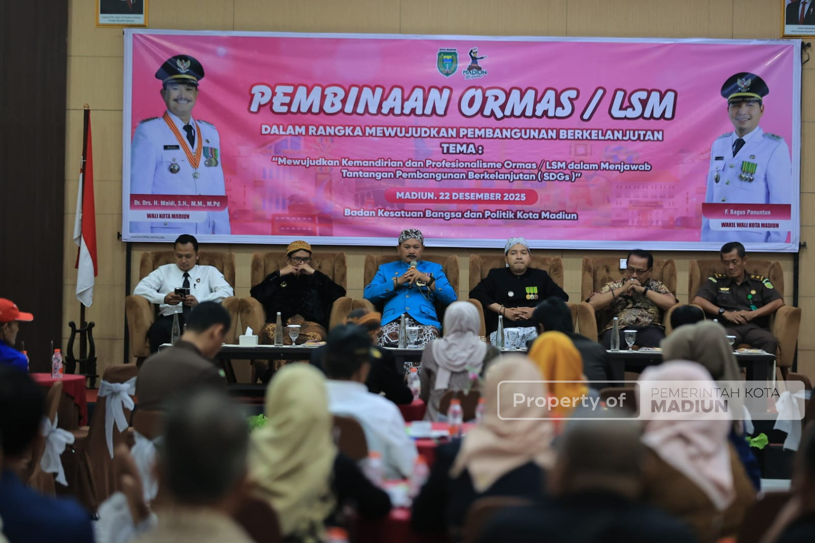 Gandeng LSM hingga Pers, Wali Kota Madiun Selaraskan Pembangunan Berkelanjutan