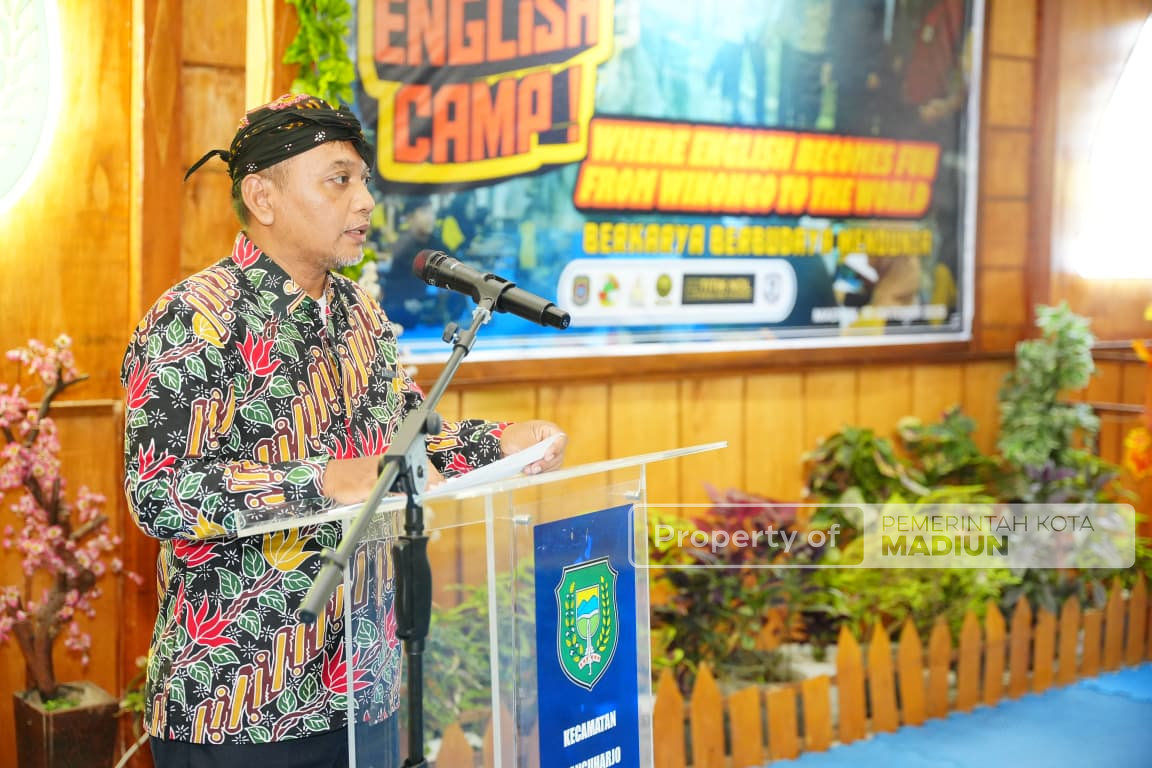 Buka English Camp Kampung Inggris Kelurahan Winongo, Wawali Apresiasi Pelaksana
