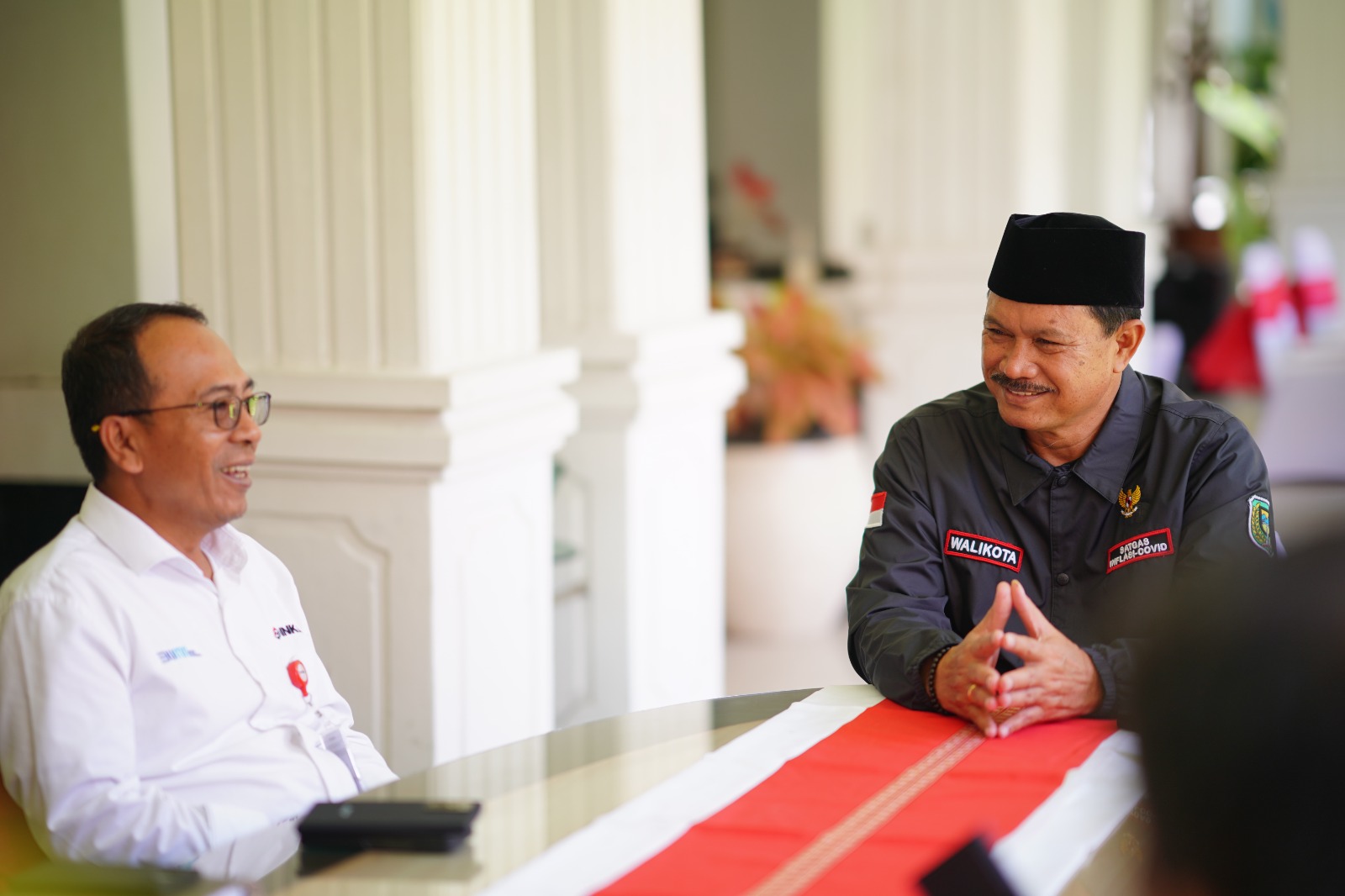 Audiensi Bersama Dua Instansi, Wali Kota Maidi Harapkan Saling Bersinergi