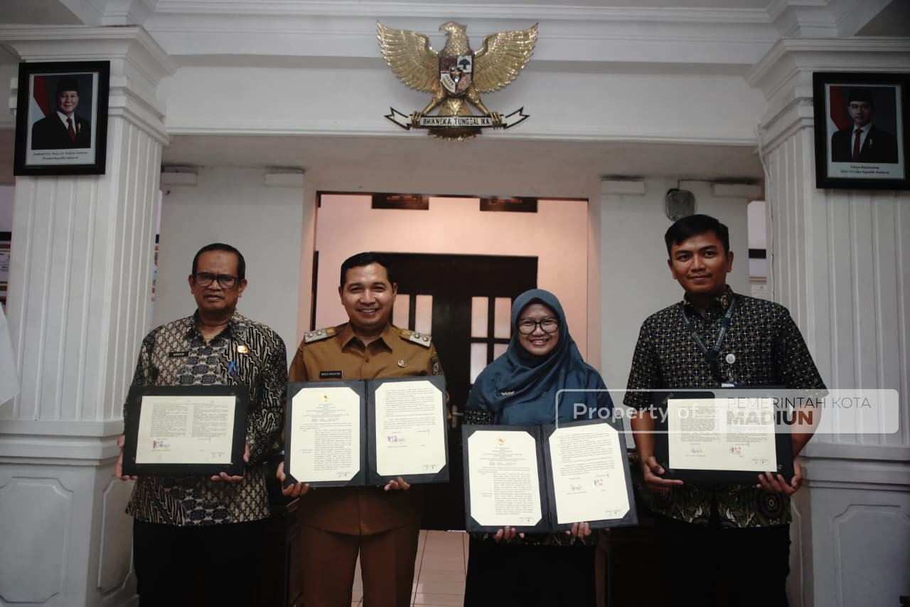 Perkuat Komitmen UHC, Pemkot Madiun dan BPJS Kesehatan Teken Nota Kesepakatan Optimalisasi JKN