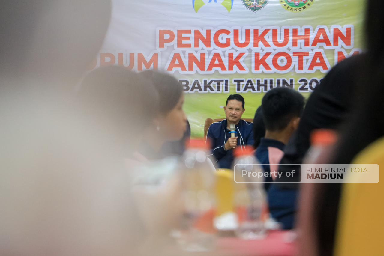 Buka Pengukuhan Forum Anak, Wali Kota Harap Lahir Generasi Cerdas dan Berkarakter