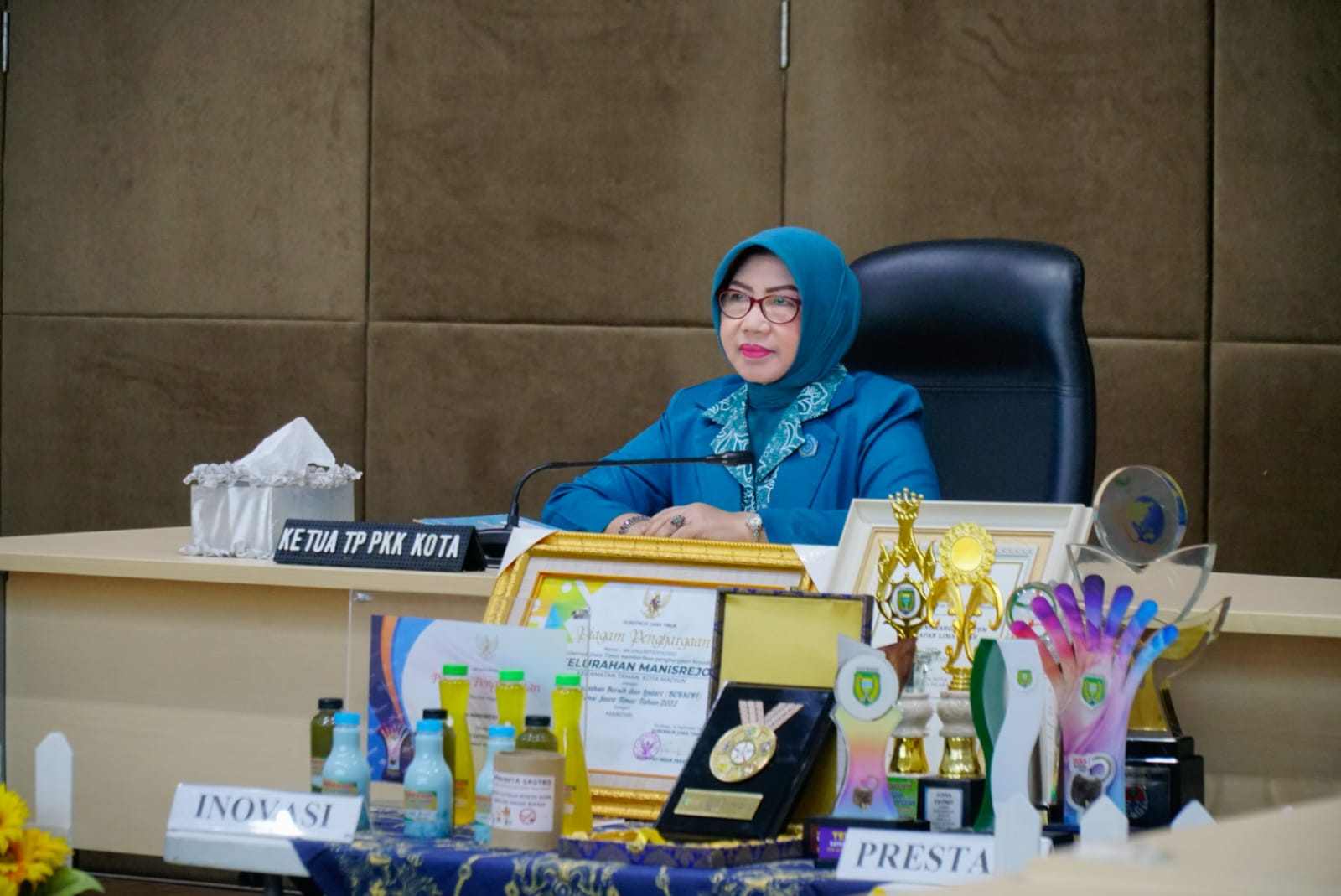 Masuk Nominasi Pelaksana Terbaik PHBS-LBS, TP PKK Kota Madiun Paparkan Berbagai Inovasi