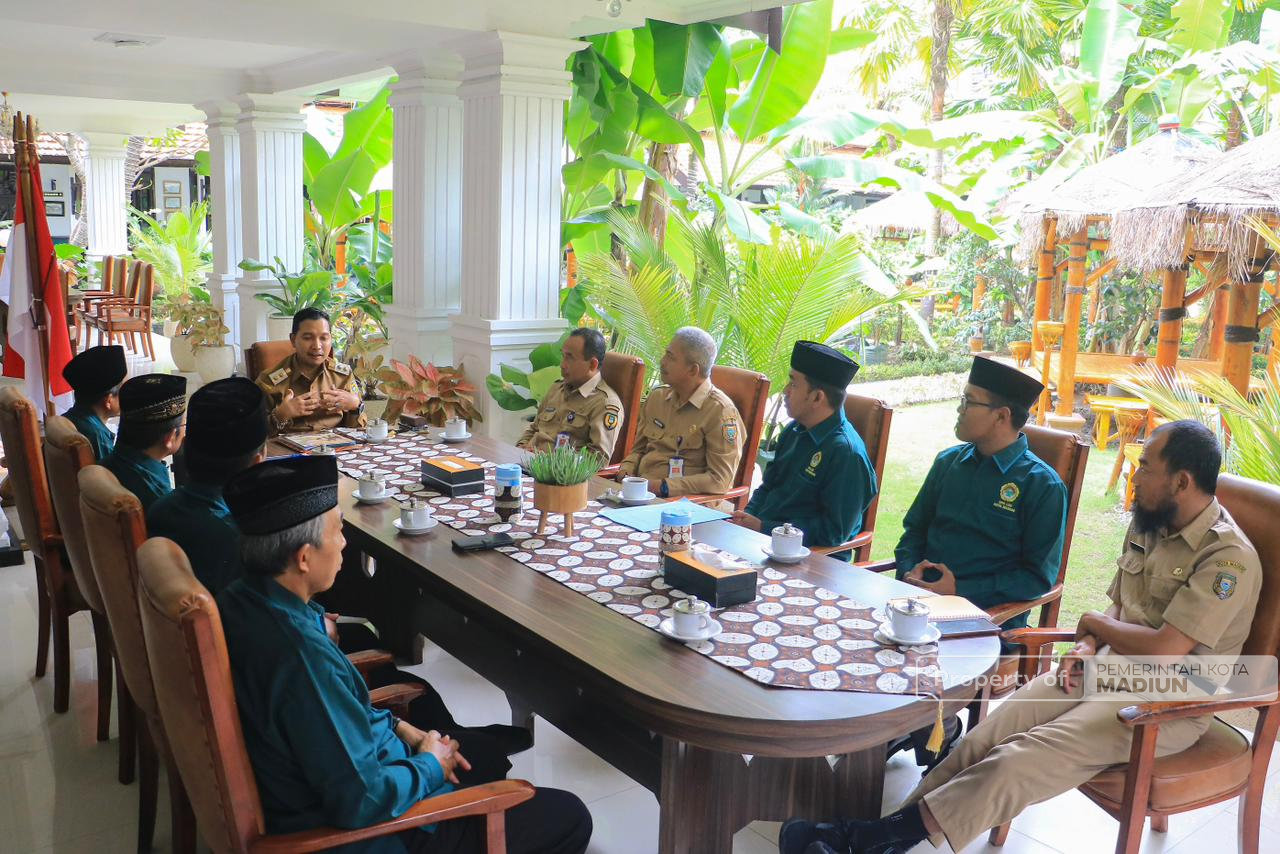Perkuat Kolaborasi, Plt Wali Kota Madiun Gelar Audiensi dengan LDII