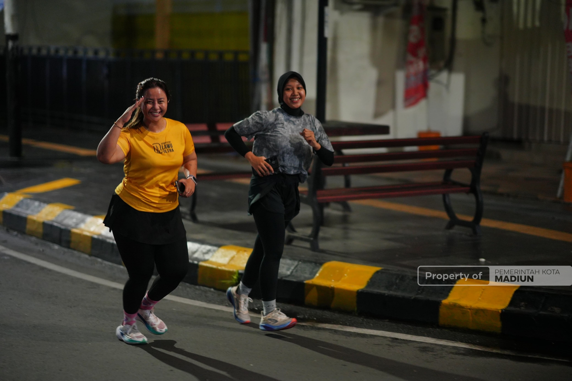 Midnight Run Ramaikan Ramadan Bugar 2026, Pemkot Madiun Ajak Warga Isi Waktu Sahur dengan Olahraga