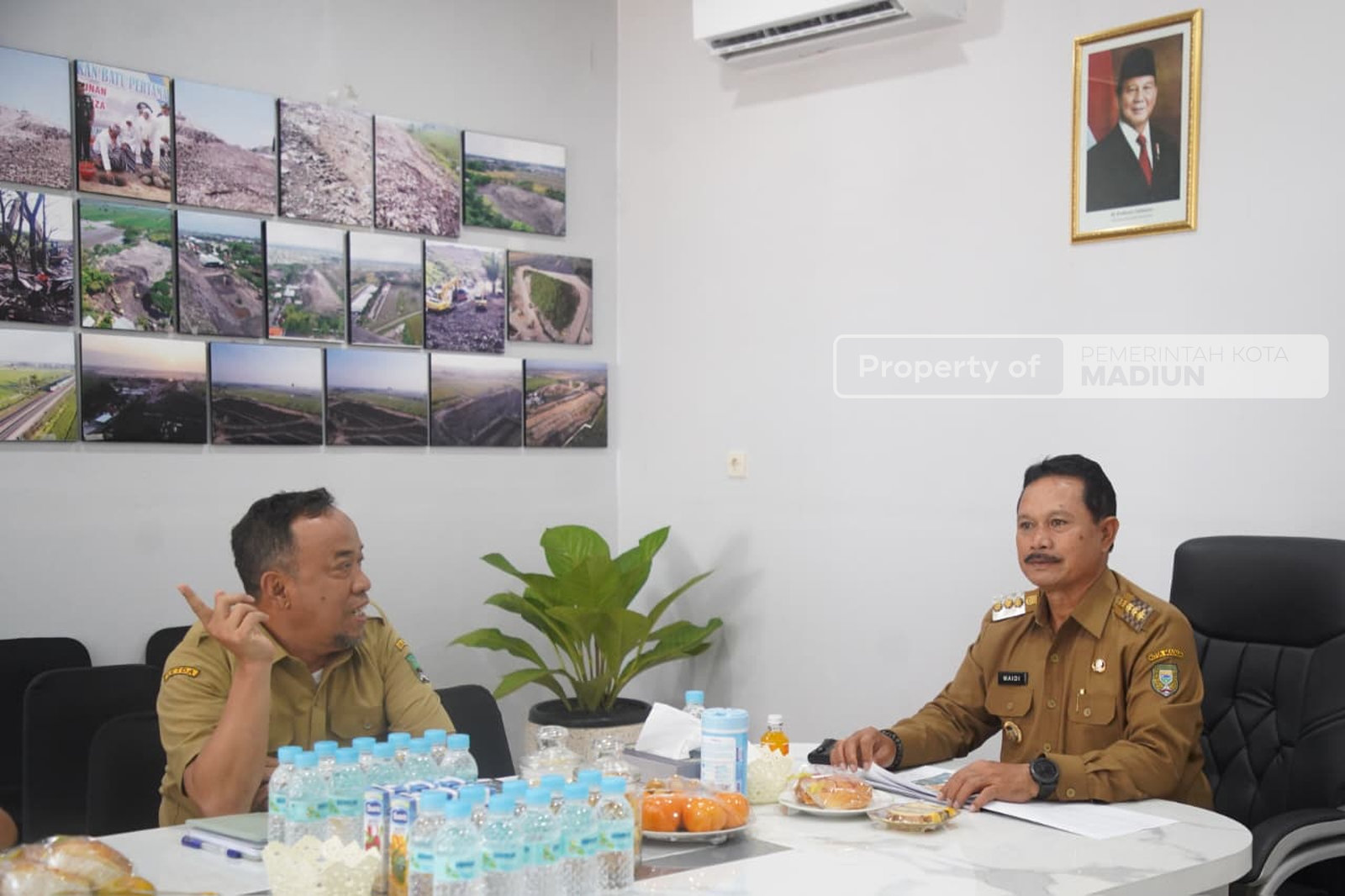 Terima Silaturahmi Wabup Suyatni, Bahas Pembangunan Wisata Kota Madiun-Magetan