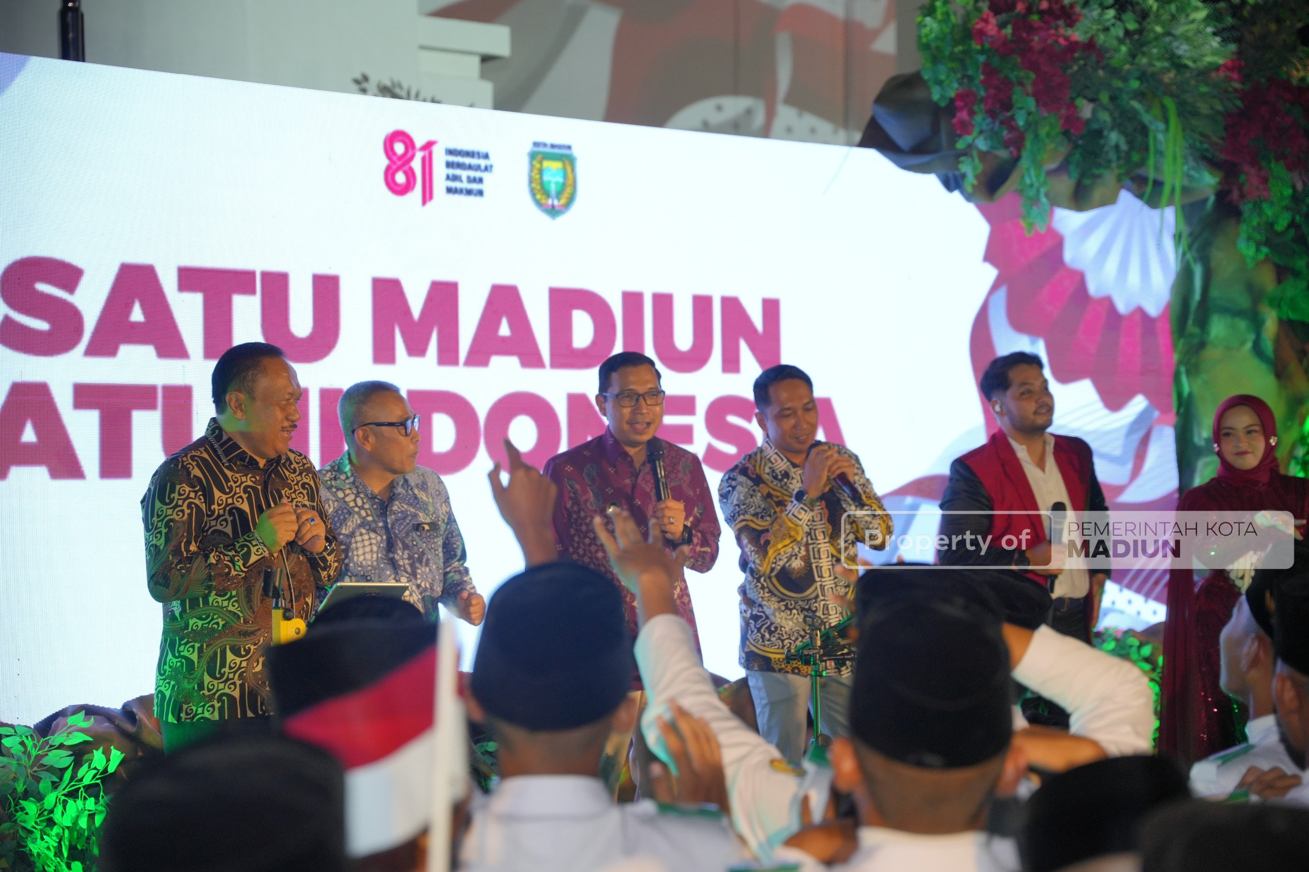 Malam Kenegaraan di Kota Madiun, Plt Wali Kota Ajak Perkuat Gotong Royong dan Peduli Sesama