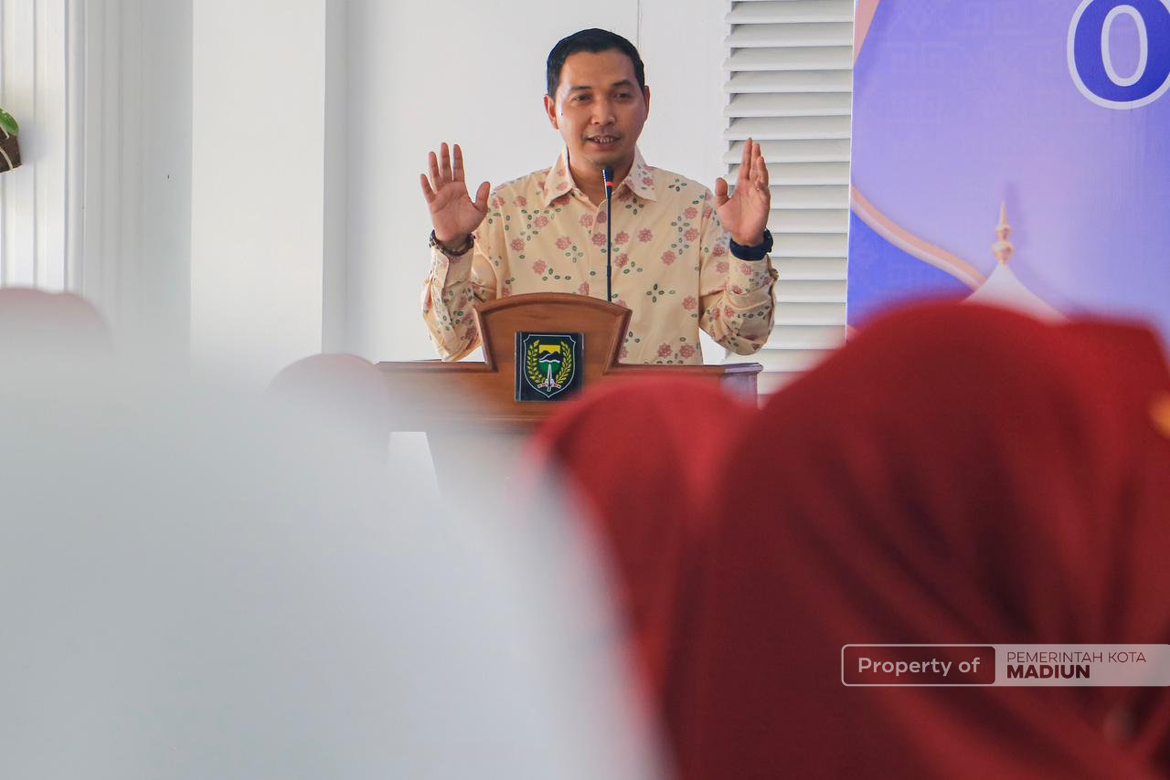 Hadiri Halal Bihalal Majelis Ta’lim, Plt Wali Kota Madiun Tekankan Penguatan SDM guna Pengentasan Kemiskinan