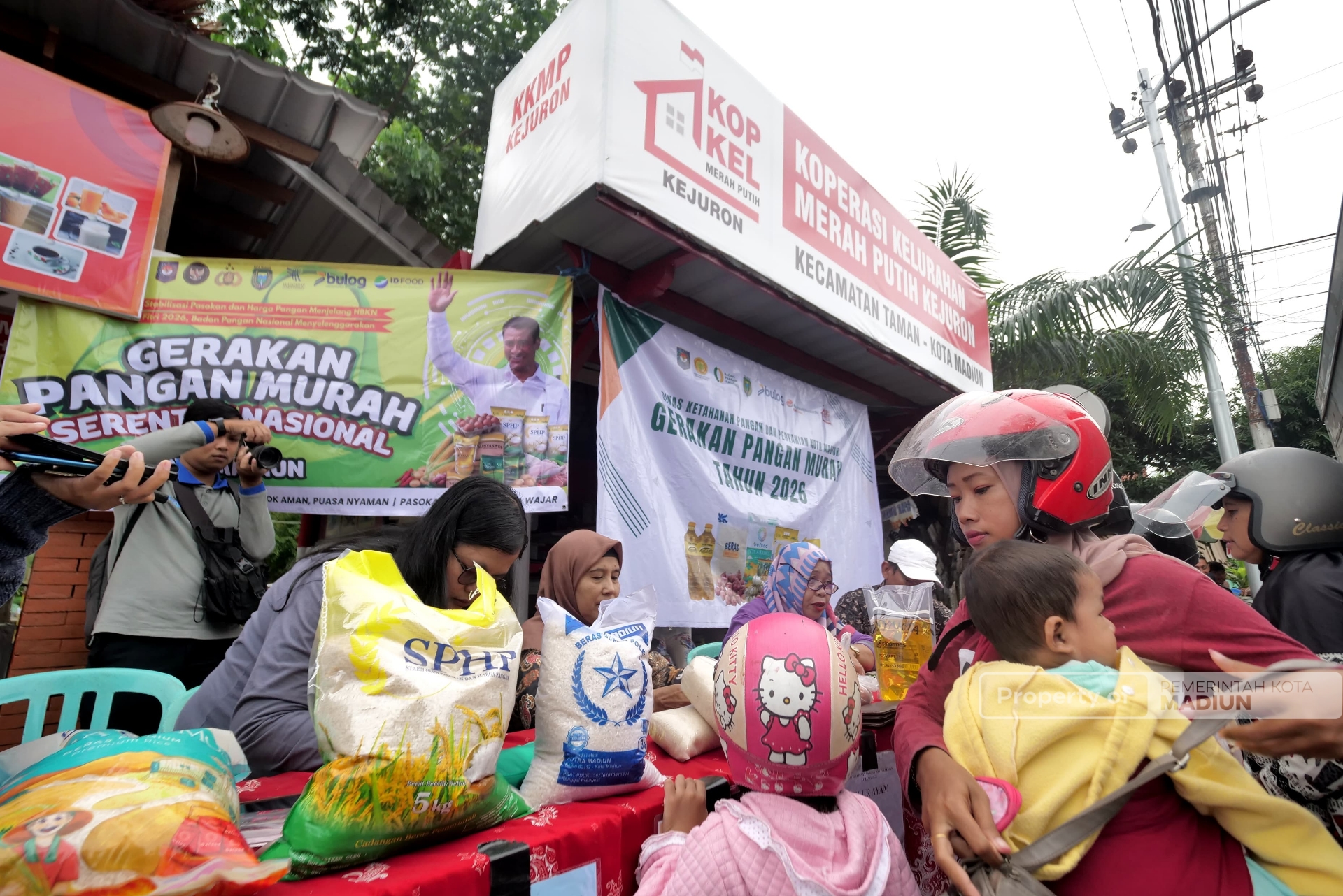 Jaga Ketahanan Pangan, DKPP Gandeng Koperasi Kelurahan Merah Putih Gelar Gerakan Pangan Murah