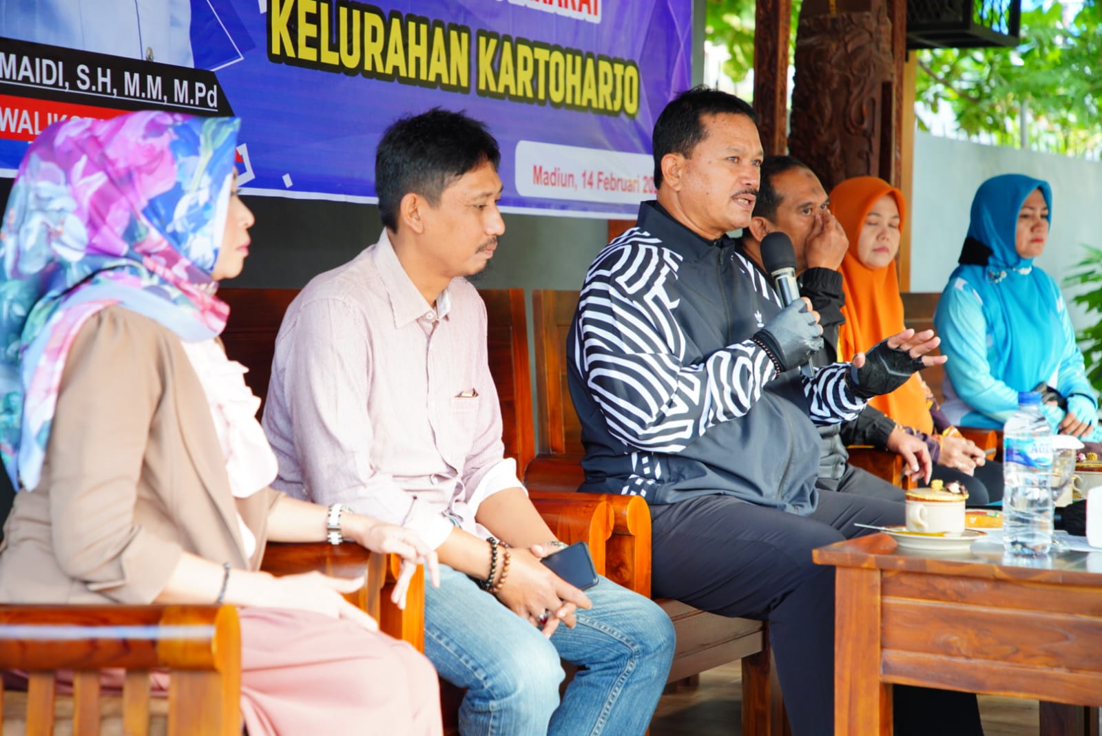 Gowes Tiga Kelurahan, Wali Kota Cek Usulan Pembangunan 2024