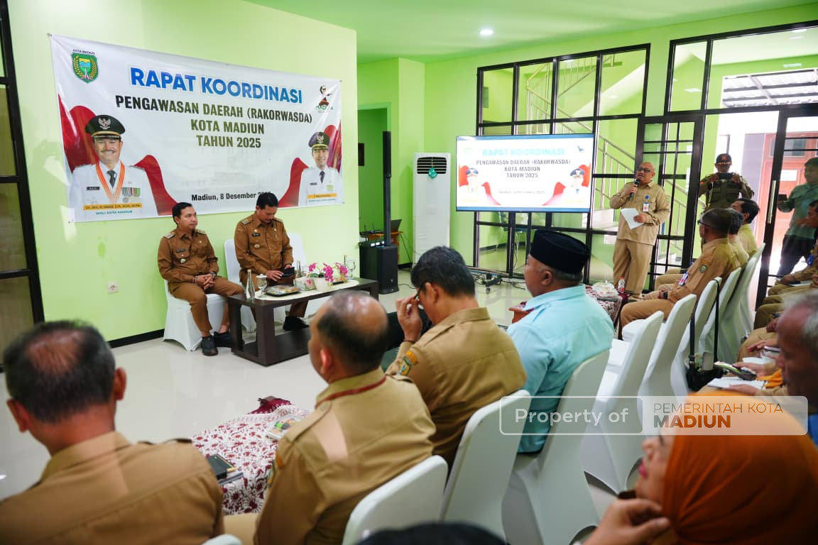 Rakorwasda 2025, Wali Kota Tegaskan Pengawasan dan Tata Kelola Pemerintahan