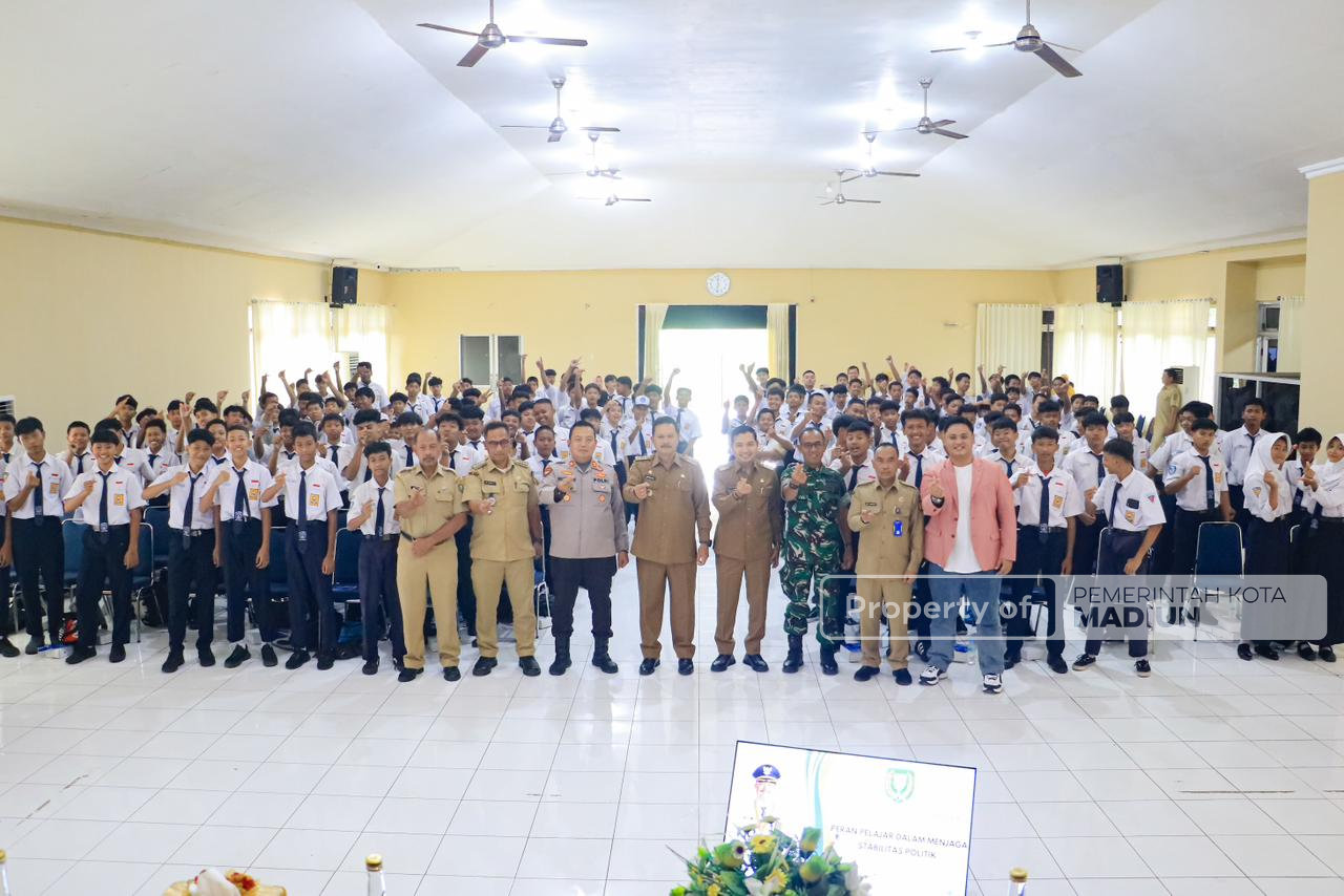 Lewat Sosialisasi Pendidikan Politik, Pemkot Madiun Ajak Pemuda Jauhi Tindakan Anarki