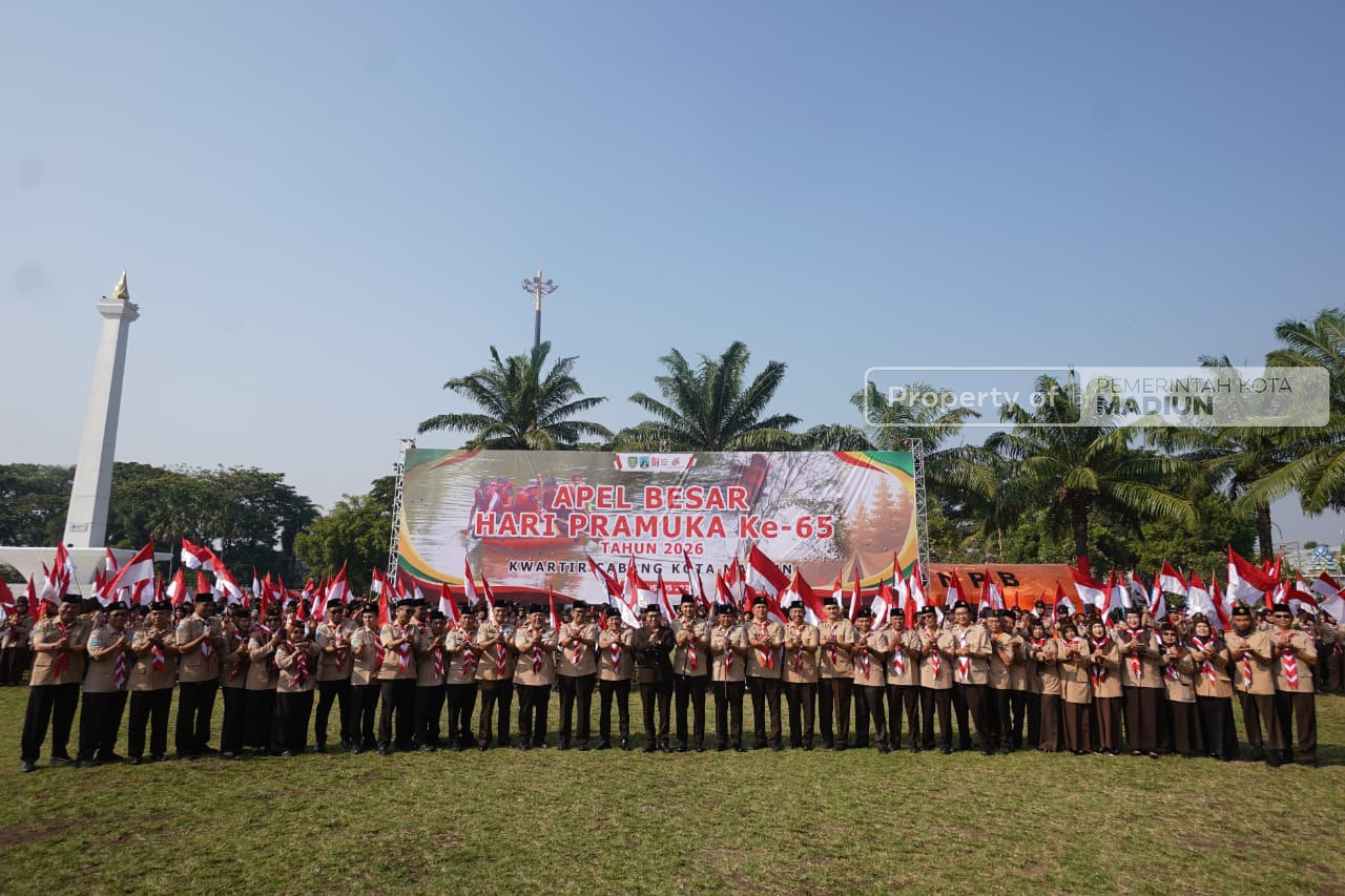 Hari Pramuka ke-65, Gerakan Pramuka Kota Madiun Didorong Dukung Swasembada Pangan