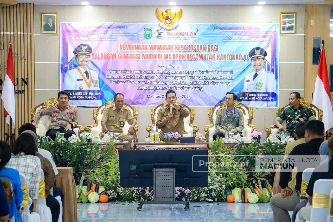 Beri Pembinaan Wawasan Kebangsaan, Wali Kota Ajak Generasi Muda Tanamkan Nilai Pancasila Dalam Keseharian