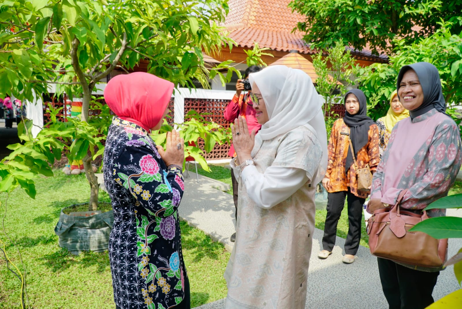 Kepincut Sekolah Lansia Tangguh, TP PKK Sumsel Study Banding ke TP PKK Kota Pendekar
