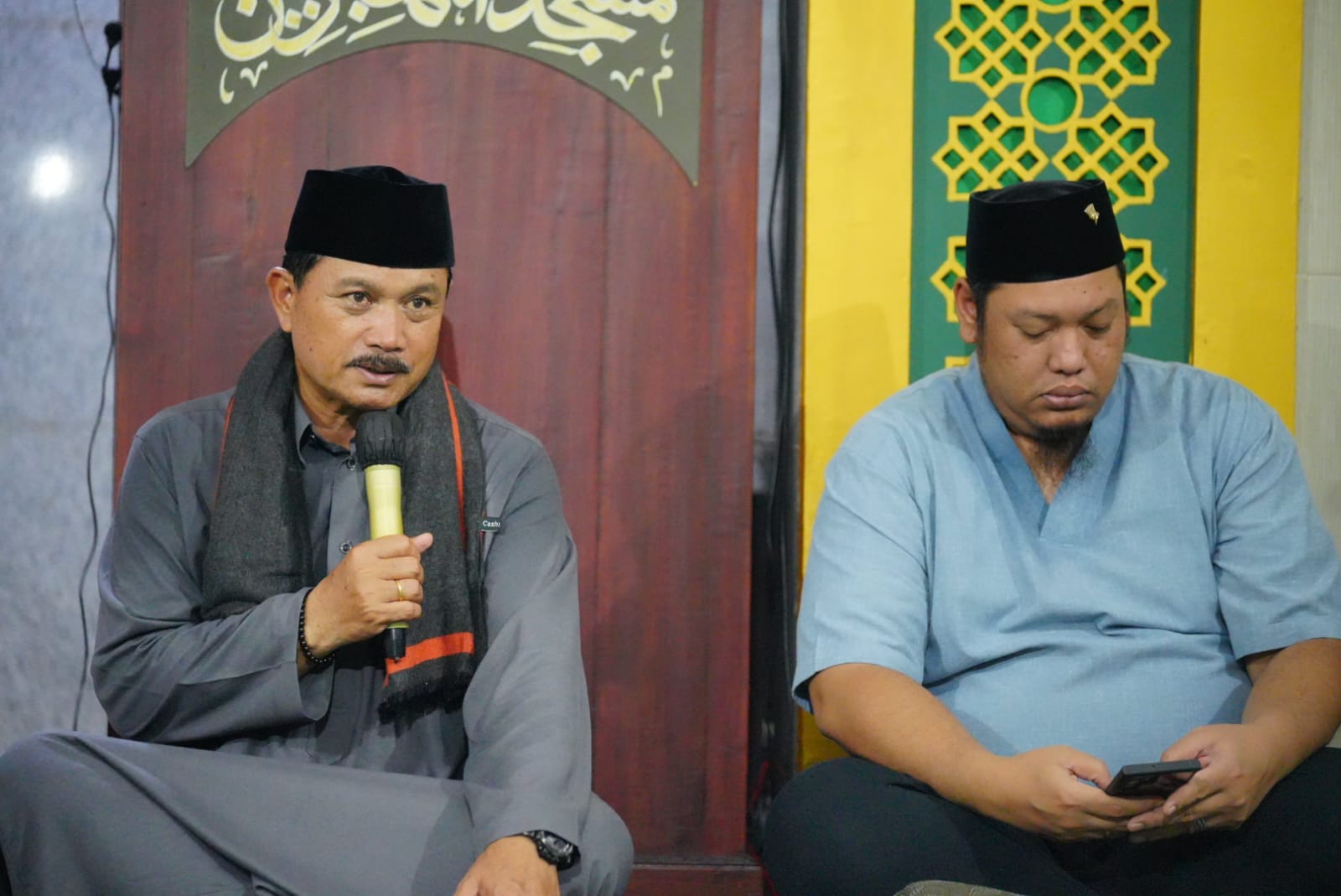 Tarawih Di Masjid Al Muhajirin, Wali Kota Ajak Warga Tingkatkan Ibadah Sebelum Ramadan Berakhir