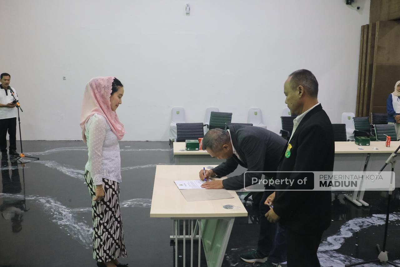 Hadiri Pelantikan Pengurus PBSI, Wali Kota Madiun Dorong Prestasi dan Pembinaan Berkelanjutan