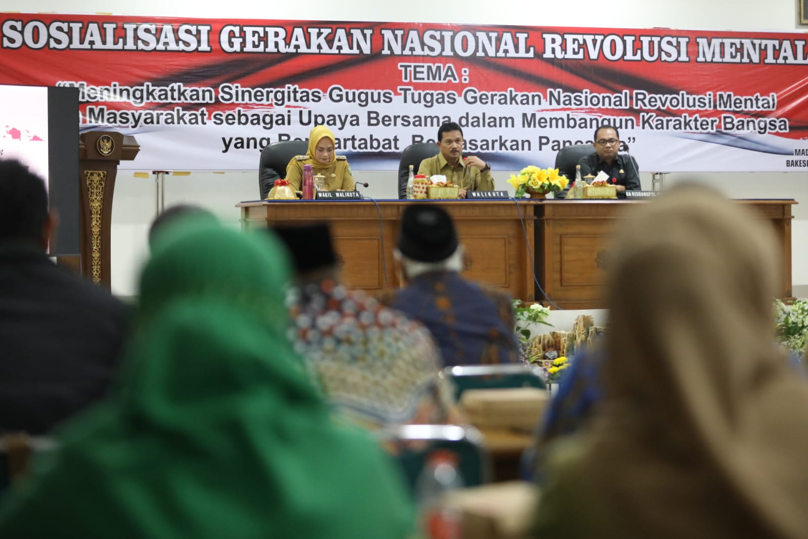 Jadi Narsum Sosialisasi Gerakan Nasional Revolusi Mental, Wali Kota Tekankan ASN Harus Bermental Melayani