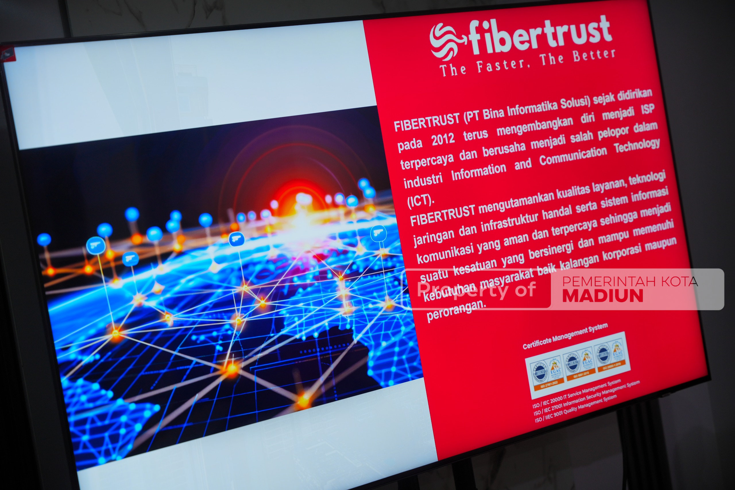 Terima Audiensi, Wawali Bahas Penawaran Kerjasama Terkait Infrastruktur Digital