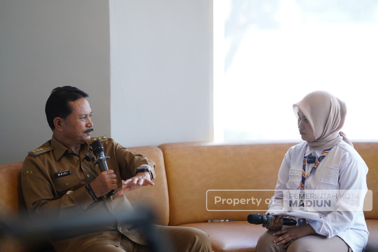 Jadi Narasumber di Radio Madya FM, Wali Kota Paparkan Strategi Menuju Madiun Mendunia