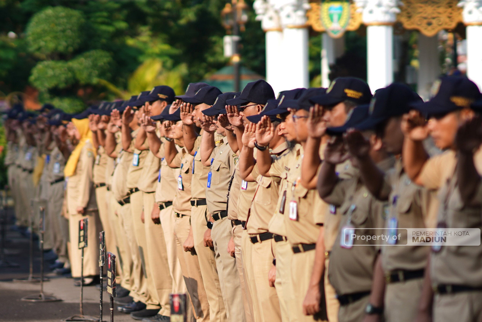Gelar Apel Pejabat, Plt Wali Kota Beri Arahan Persiapan HUT ke-108 dan Disiplin Pegawai