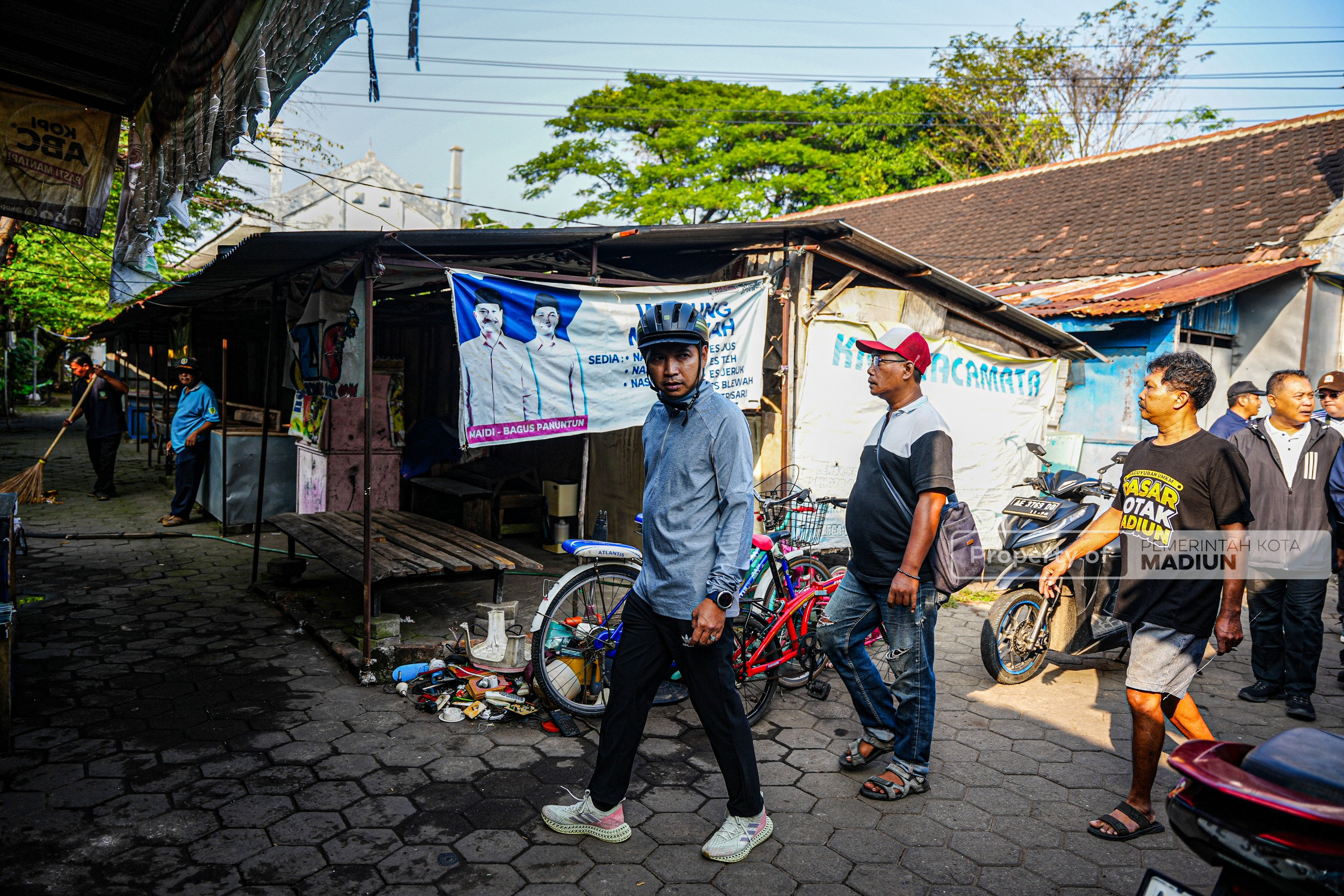 Gowes Bareng OPD, Plt Wali Kota Madiun Bidik Penataan Pasar hingga Wisata Ziarah