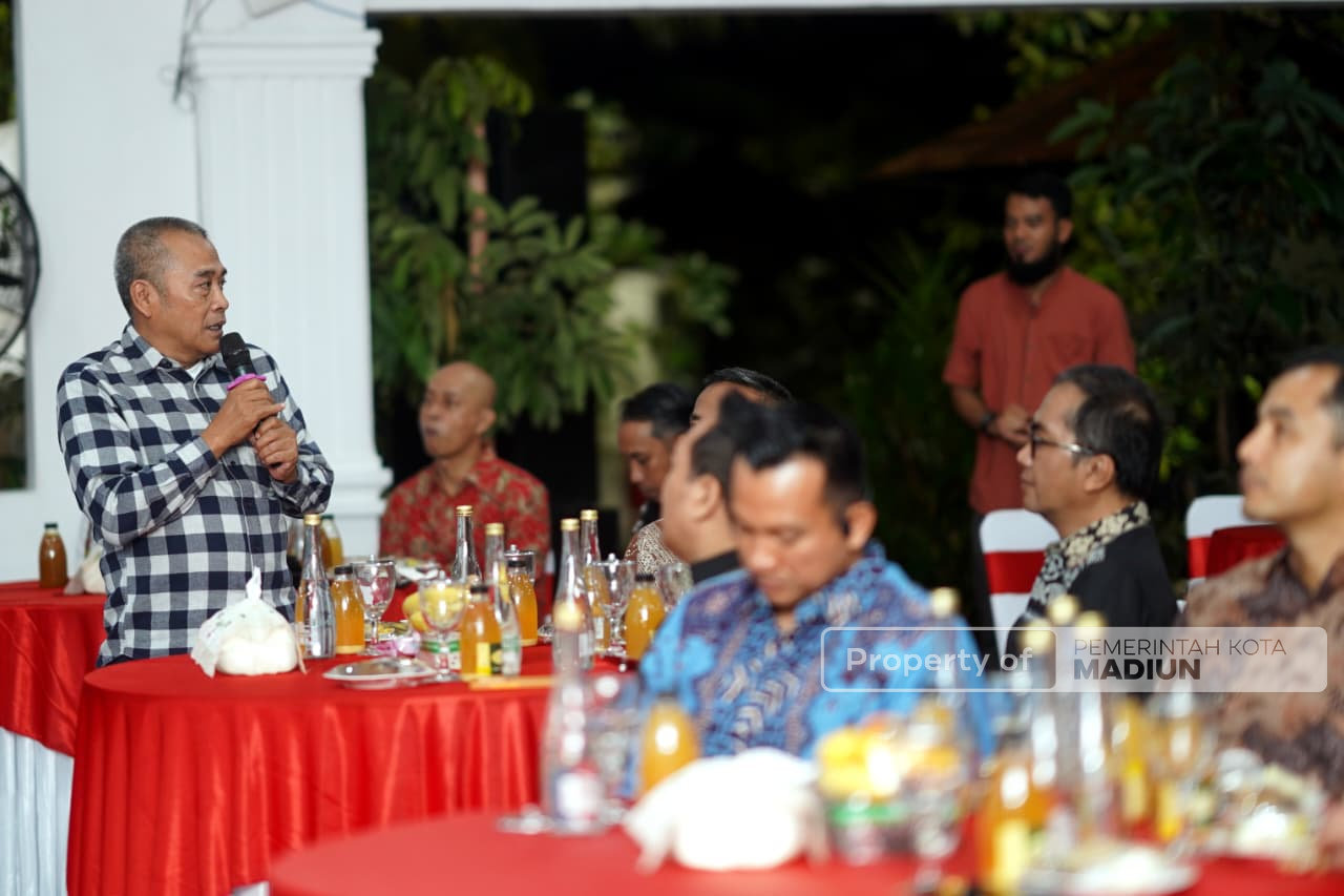 Perkuat Sinergi Forkopimda, Wali Kota Madiun Tegaskan Komitmen Majukan Kota