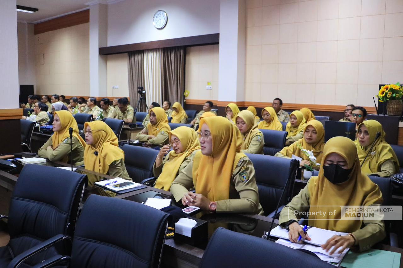 Optimalkan Jalannya Pembangunan Kota, Plt Wali Kota Pimpin Evaluasi Secara Berkala
