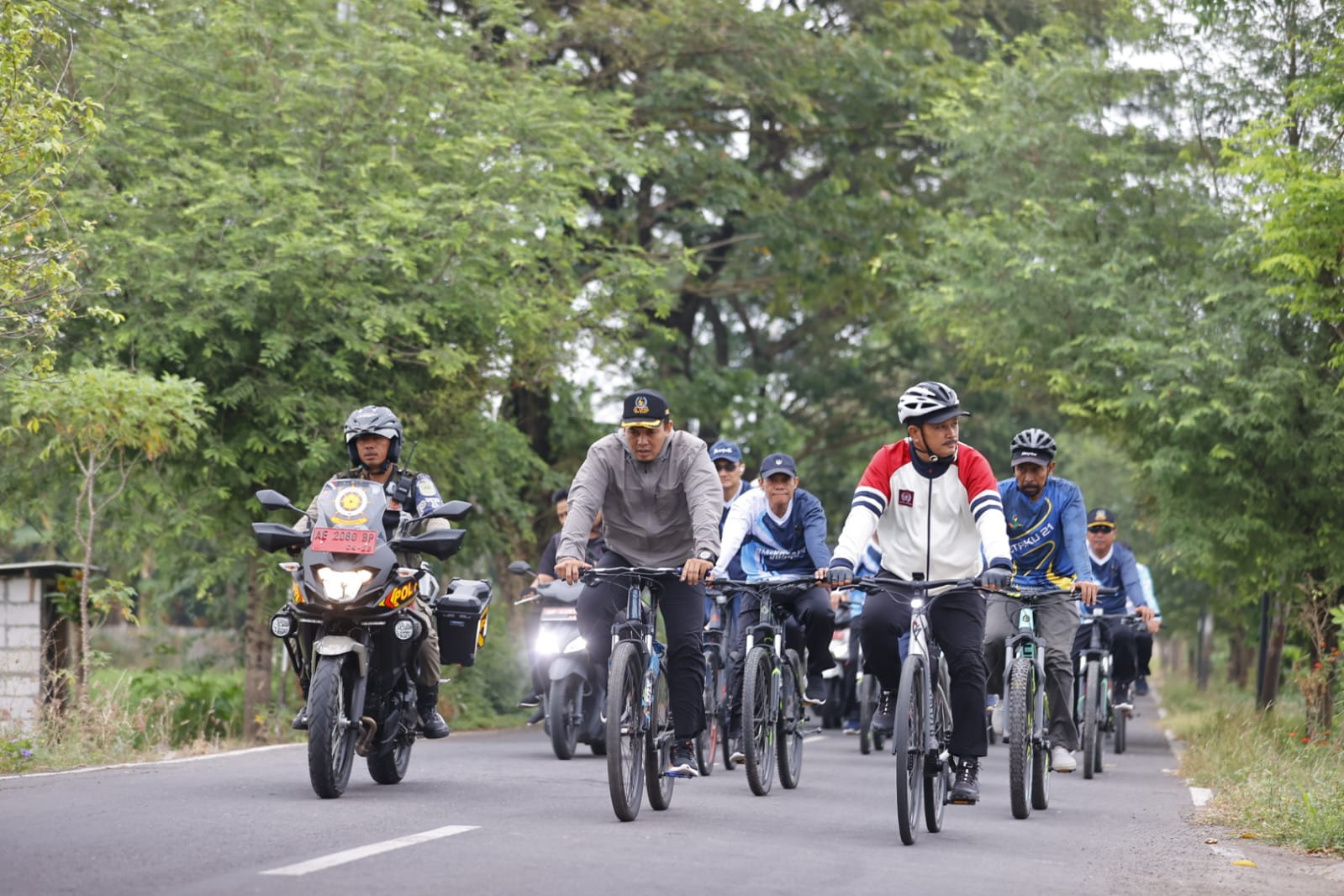 Gowes Tiga Kelurahan, Wali Kota Hadiri Pertemuan Dengan Masyarakat