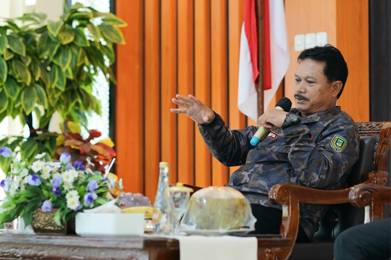 Gelar Cangkrukan dan Halal Bihalal Bersama, Wali Kota Harap Kerukunan dan Keamanan Kota Tetap Terjaga