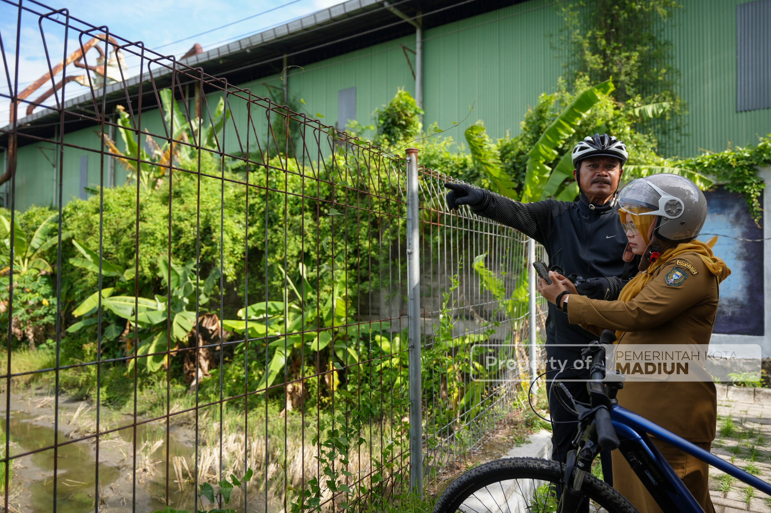 Gowes Pagi, Wali Kota Cek Sarana-Prasarana Pelayanan hingga Kesiapan Lahan Bakal Kantor Kemenhaj