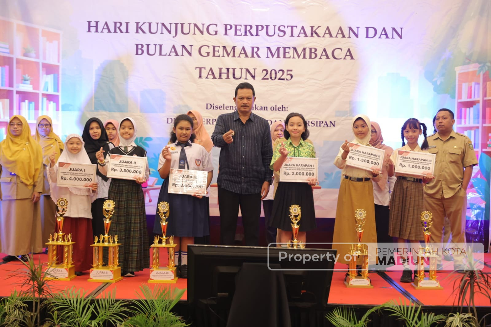 Peringatan Hari Kunjung Perpustakaan dan Bulan Gemar Membaca, Wali Kota Harap Budaya Membaca Semakin Meningkat
