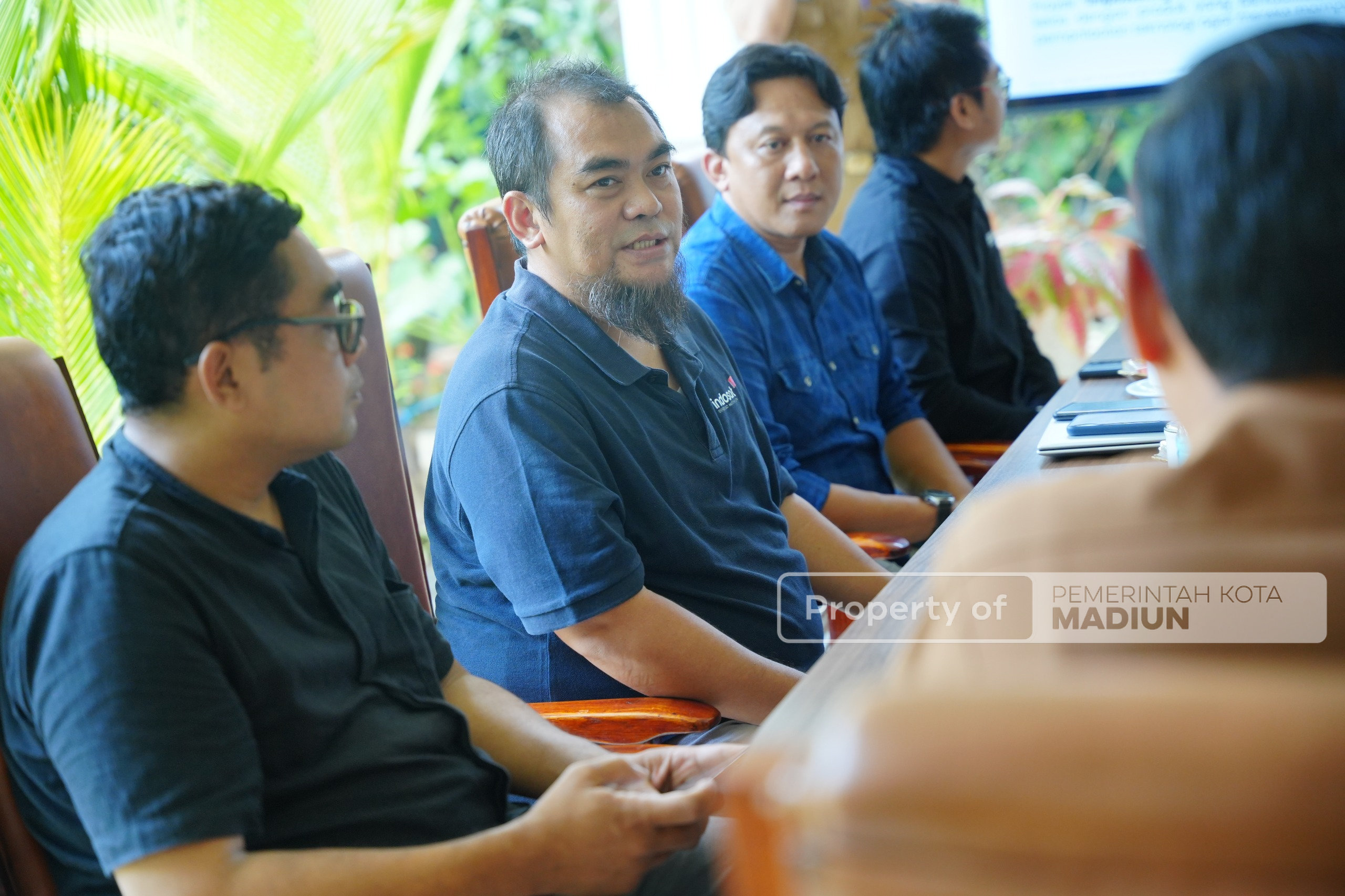 Audiensi dengan PT. Indosat, Wawali Dorong Pemberdayaan UMKM Berkelanjutan