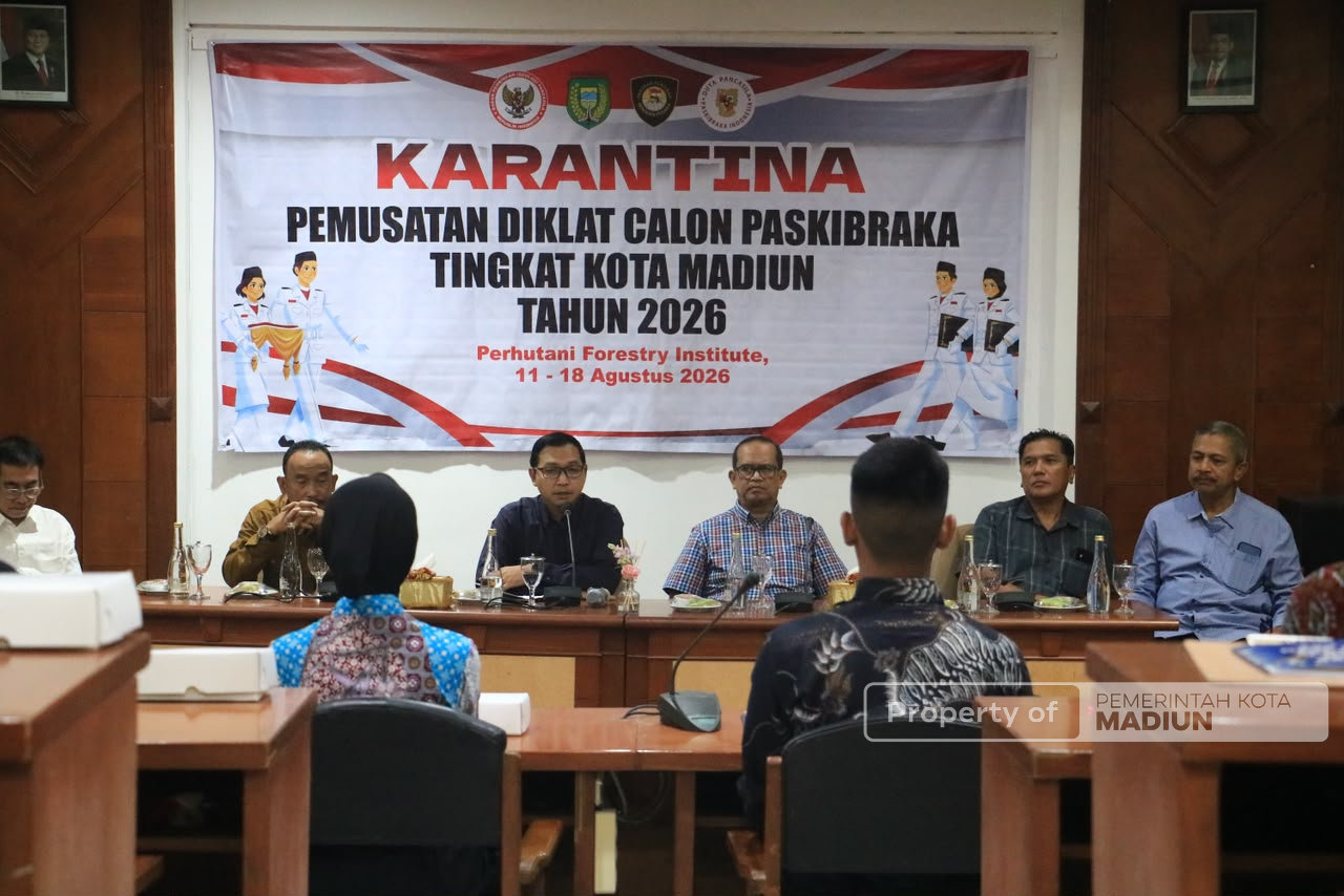 Bekali Materi Calon Paskibraka, Plt Wali Kota Harap Paskibraka Tetap Berkontribusi Usai Tugas Upacara