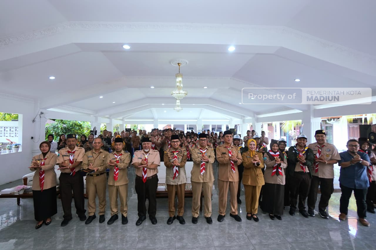 Plt Wali Kota Bekali Kontingen Jamnas XII, Minta Peserta Jadi Duta Kota Madiun