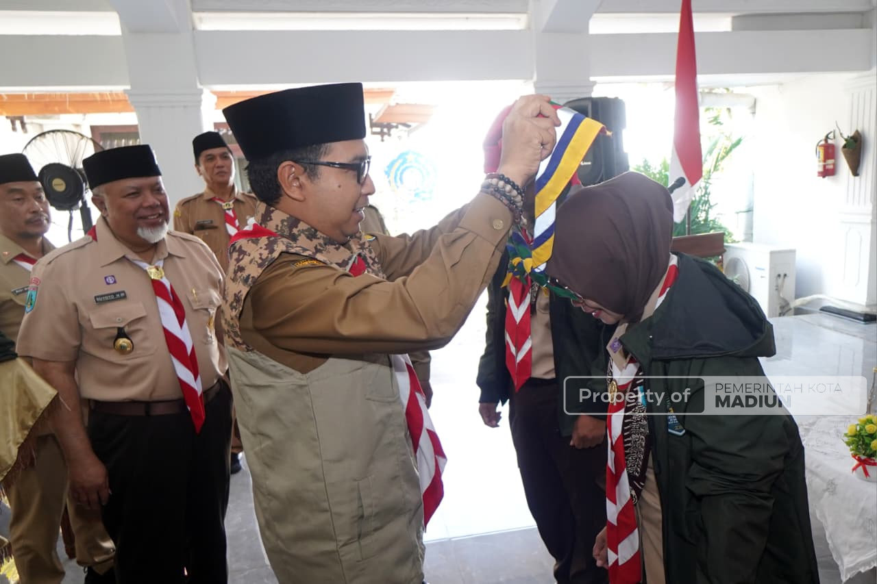 Plt Wali Kota Bekali Kontingen Jamnas XII, Minta Peserta Jadi Duta Kota Madiun
