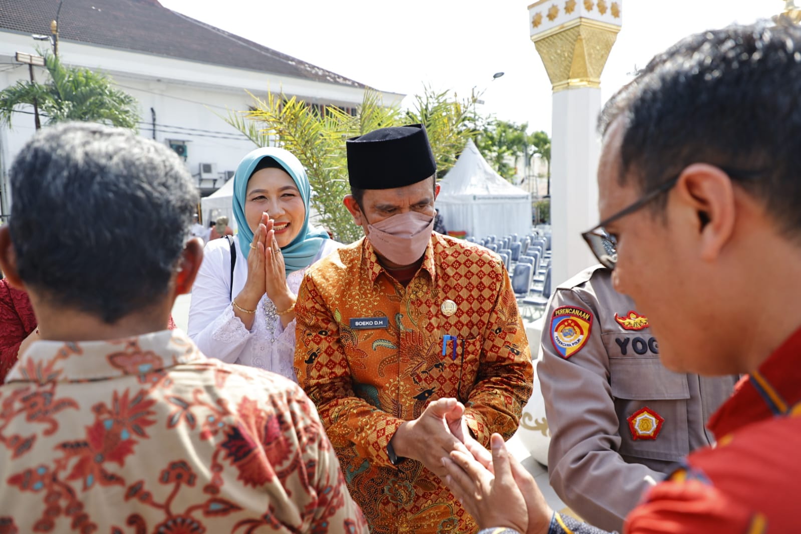 Hari Kedua Masuk Kerja Pasca Lebaran, Wali Kota Gelar Halal Bihalal Dengan Pegawai Pemkot Madiun