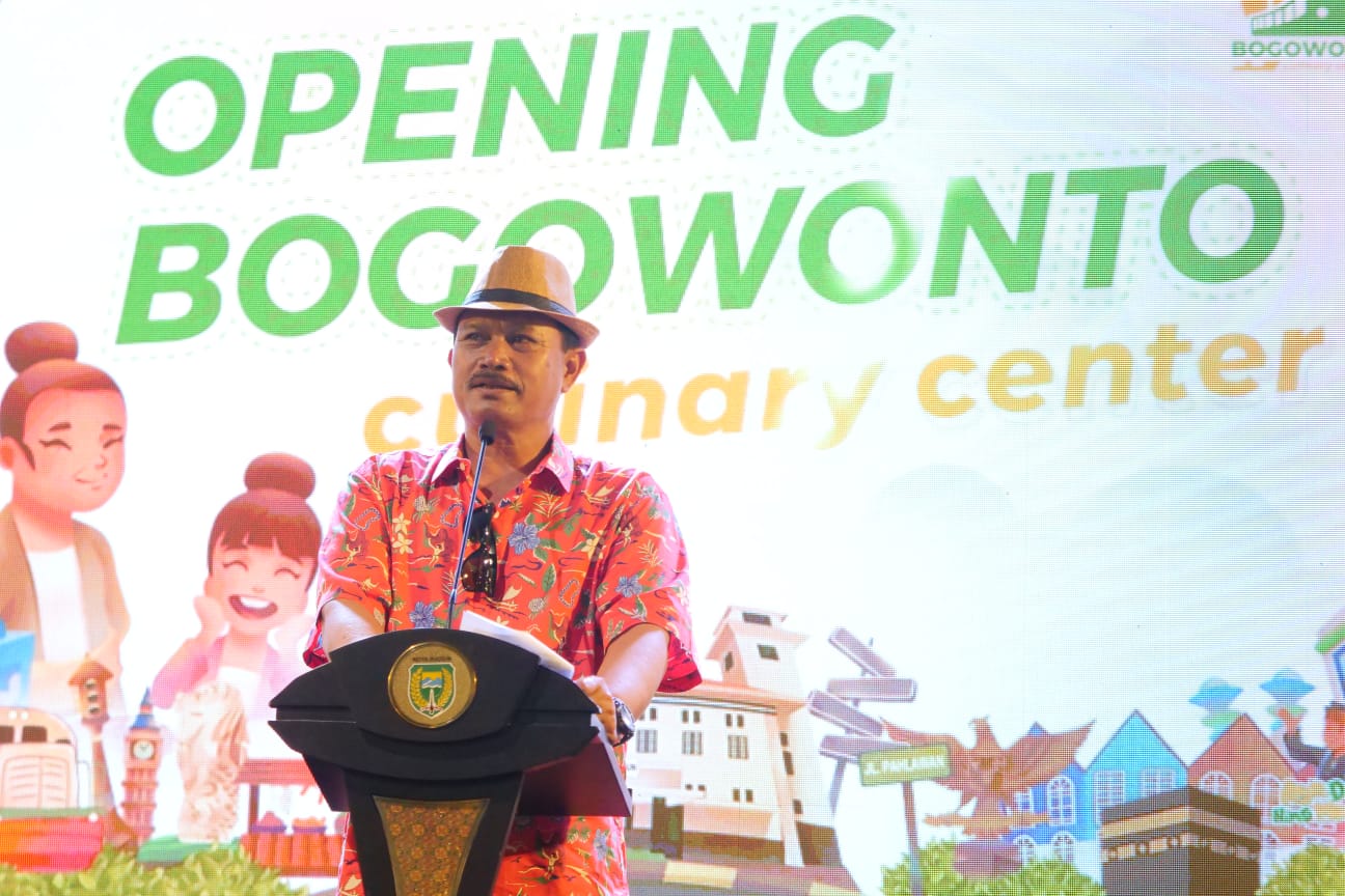Resmikan Bogowonto Culinary Center, Wali Kota Harap Jadi Kawasan Pendongkrak Ekonomi Kota